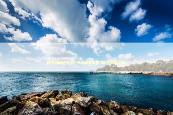 神秘的隐秘节点:开启重要讯息探索的持久益处 神秘的隐秘节点:开启重要讯息探索的持久益处 新闻